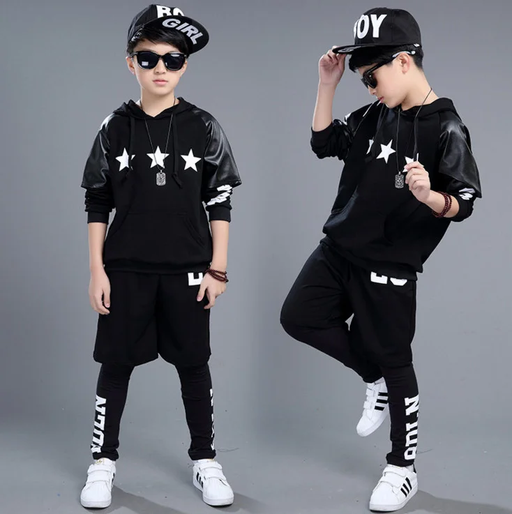 Детские толстовки с капюшоном в стиле хип-хоп одежда для девочек и мальчиков