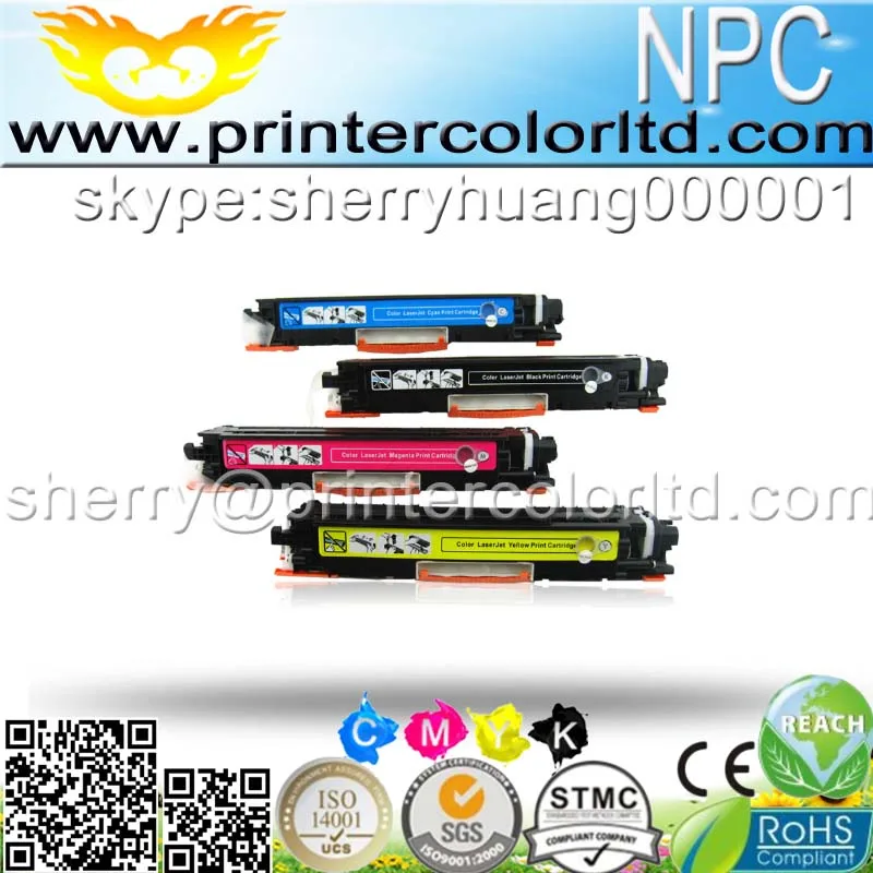 Цветной тонер-картридж 130A для hp Color LaserJet Pro MFP M176n M176 M177fw CF350A CF351A CF352A CF353A цветной