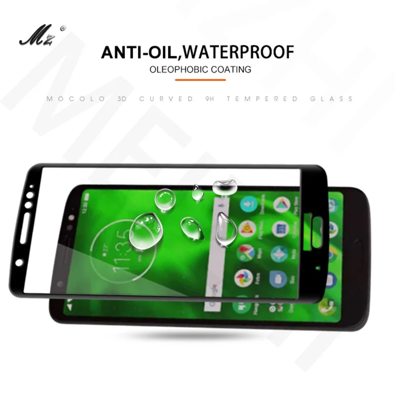 Закаленное стекло Moto g7 power g6 play для moto plus g5s защитная пленка motorola z2 z3 Mote One|Защитные