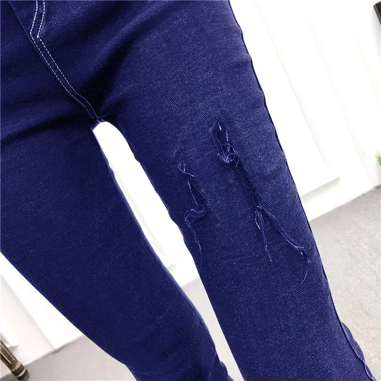 

jeans feminino Feet pants ladies jeans skinny trousers women 2018 New High waist women jeans