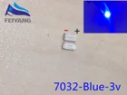 500 шт. ТВ ПОДСВЕТКА применение светодиодной подсветкой Edge LED-вспышка для 1 Вт 3В 7032 синий упаковка для SAMSUNG техно