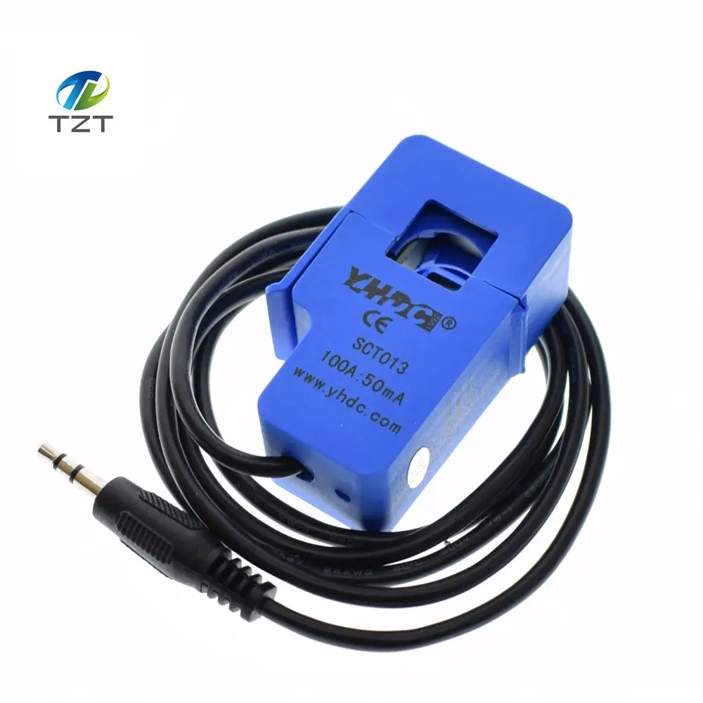 1 шт. неинвазивный сплит сердечник трансформатор тока переменного Датчик 100A SCT 013