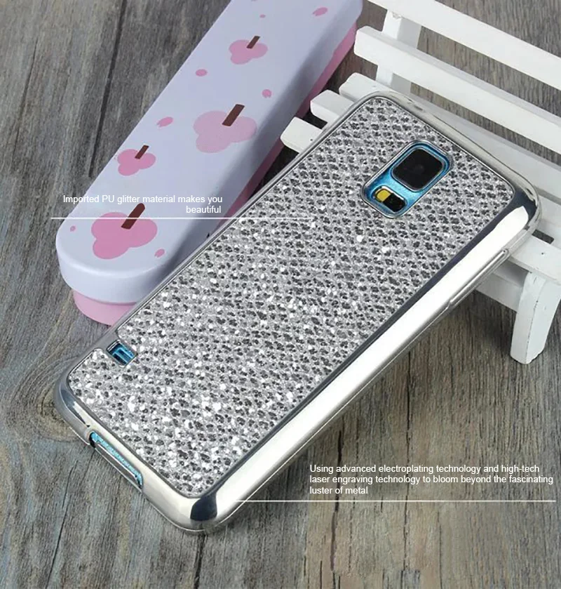 Nephy Plating Phone Case For Samsung Galaxy S5 Neo S6 S7 Edge S8 S9 Plus Note 3 4 5 8 Shine Soft Cover |
