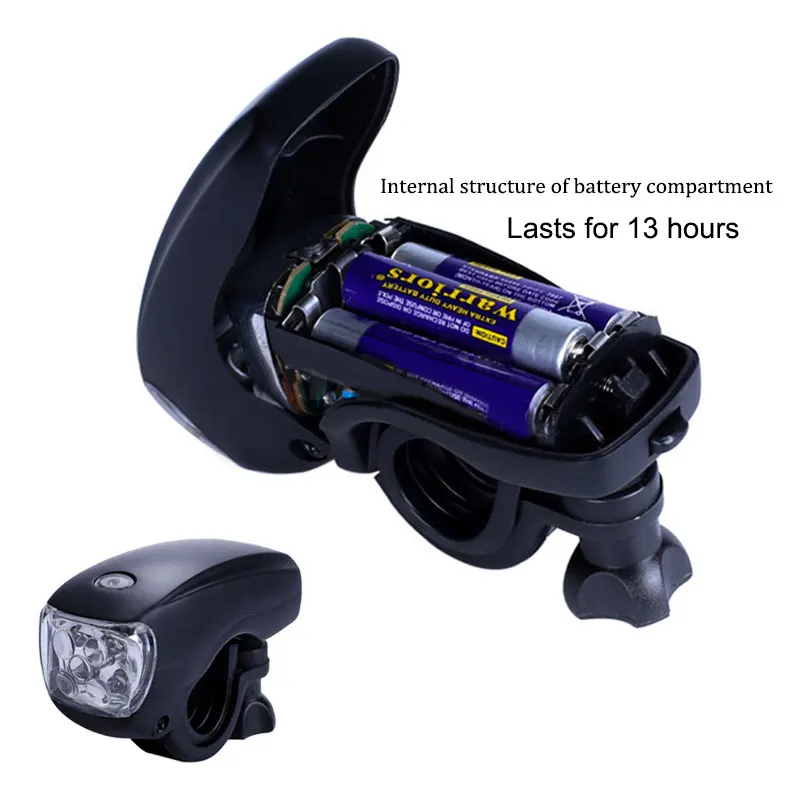 Новый 5 LED велосипедный супер яркий фонарь с передней головкой 3 режима