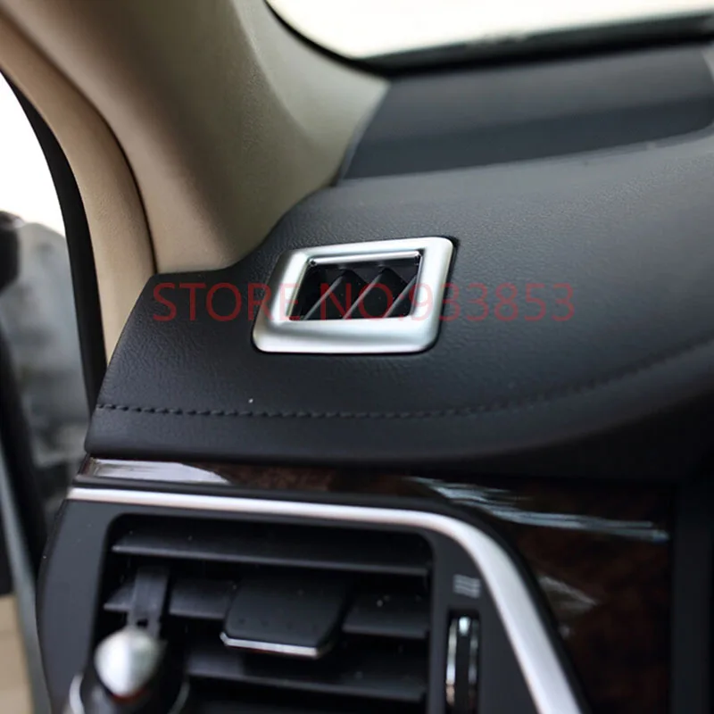 

3pcs ABS chrome Auto interior air conditioning vent trims for Camry 2015