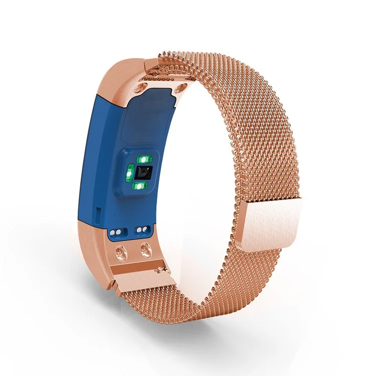 Металл Милан петлевой ремень сменный ремешок для часы Garmin vivosmart HR+ плюс ремешок для наручных часов для подход X10/X40 браслет класса «Люкс»