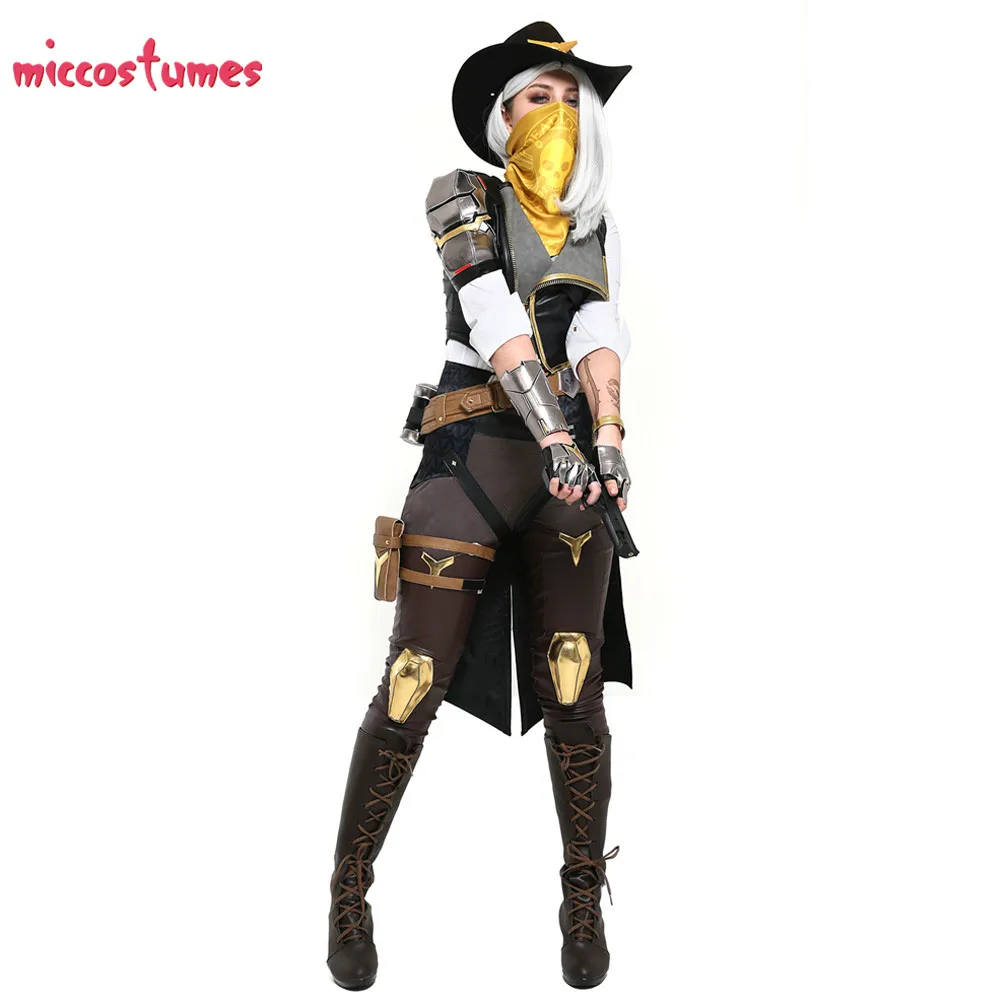 Женский костюм для косплея Ashe The Viper Хэллоуина|Игровые костюмы| |