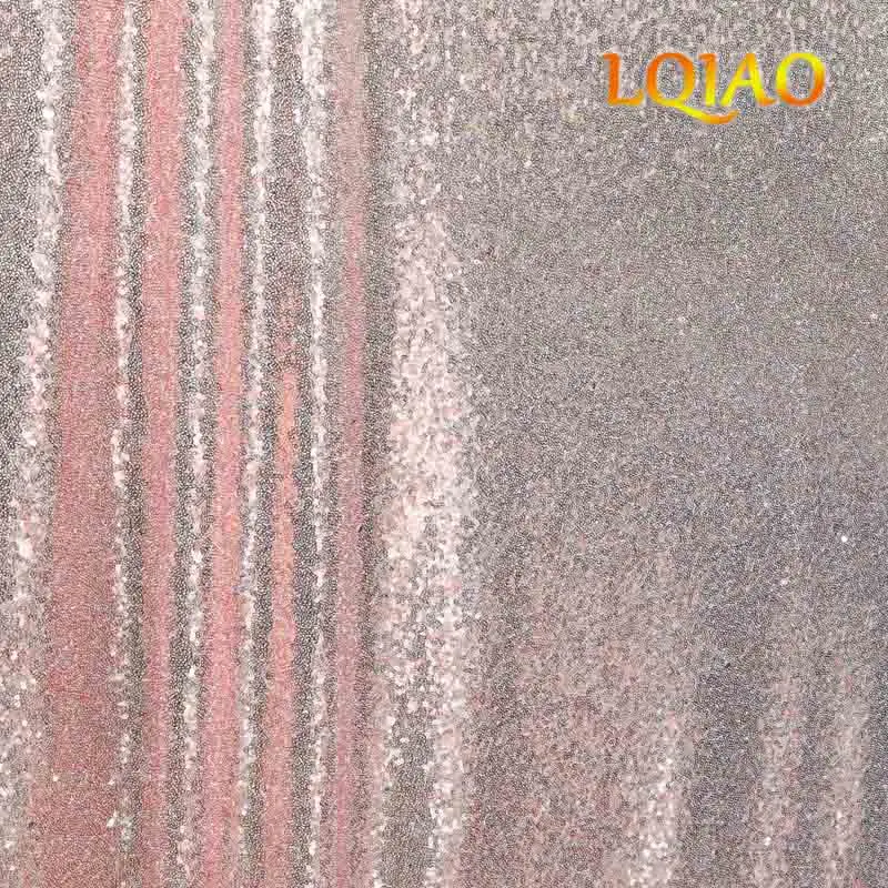 Pink Rose Gold Идеально 4FTx8FT Шампанское золотые блестки ткань фон фото стенд фон Свадебный занавес для рождества/Свадебный декор - Цвет: Pink Rose Gold