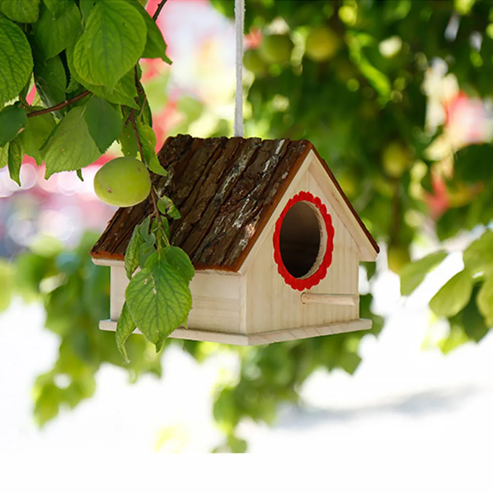 Имитация кора DIY экологичный для попугая домашний декор Птичье гнездо пеньковая