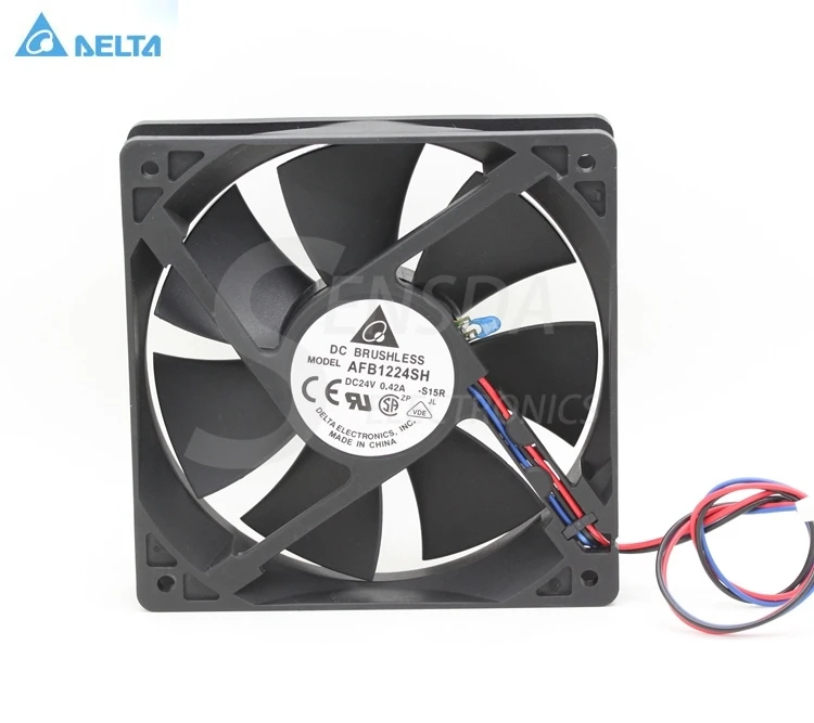 Для delta AFB1224SH 12025 120 мм 12 см DC 24 В 0 42a датчик температуры 3-контактный Инверторные
