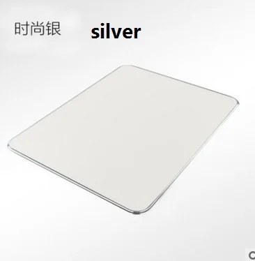 Новый роскошный алюминиевый металлический водонепроницаемый коврик для мыши Apple