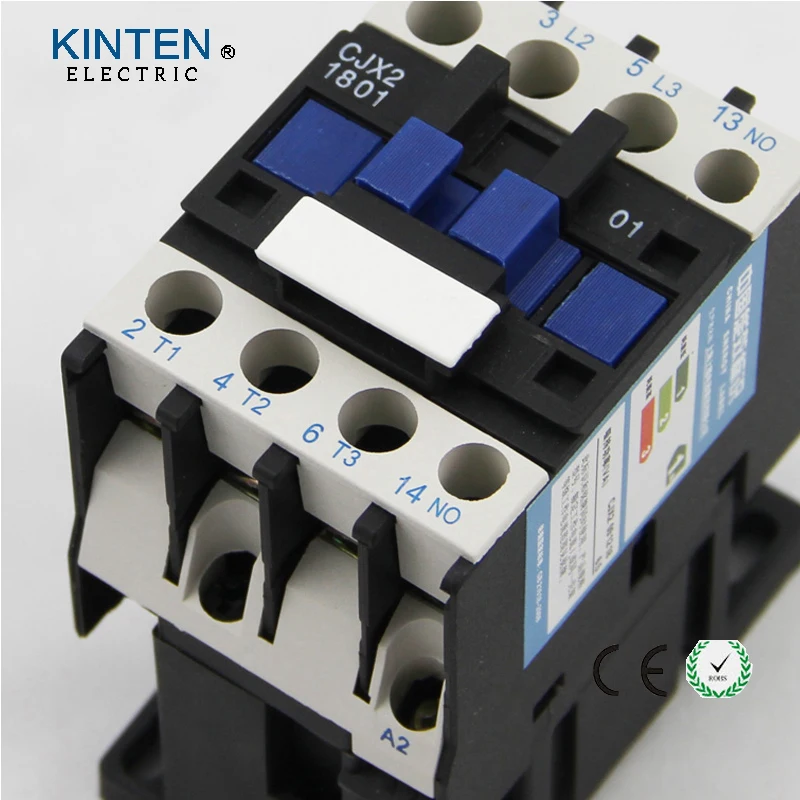 AC Contactor Motor Starter Relay (LC1) CJX2-1801 3P+NC 220/380V Coil 18A 7.5KW | Обустройство дома