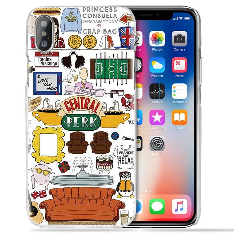 Чехол Friends Together для Apple iPhone 11 11Pro 7 7S 8 Plus X XS Max XR 6 6s + SE 2020 Жесткий ПК чехол телефона ТВ
