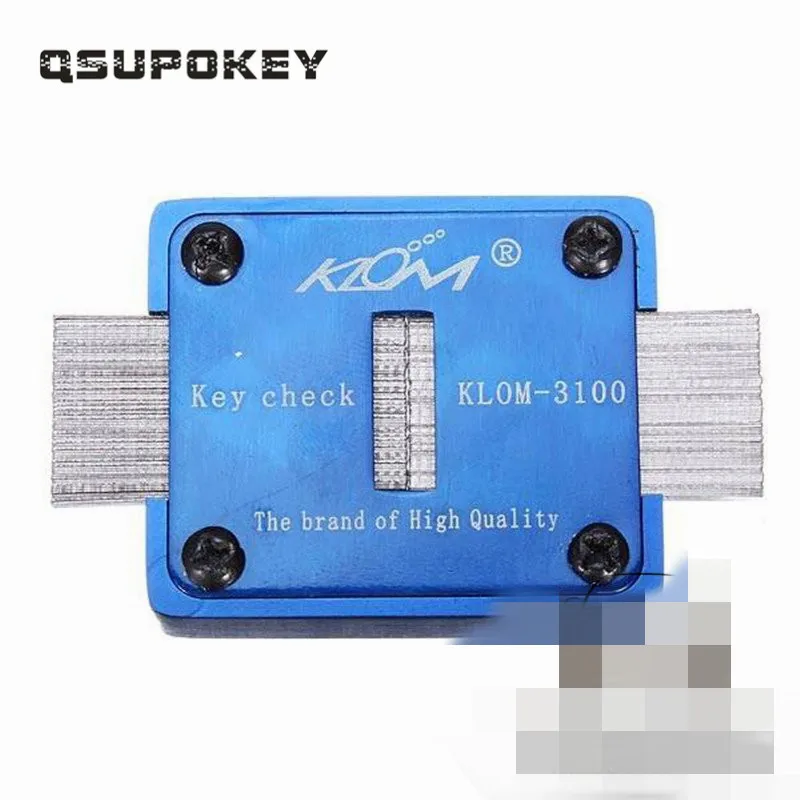 QSUPOKEY Подлинная KLOM ключ проверки слесарные инструменты пустой ключ слот Checker KLOM-3100