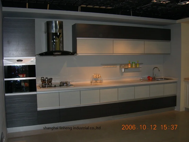

melamine/mfc kitchen cabinets(LH-ME006)