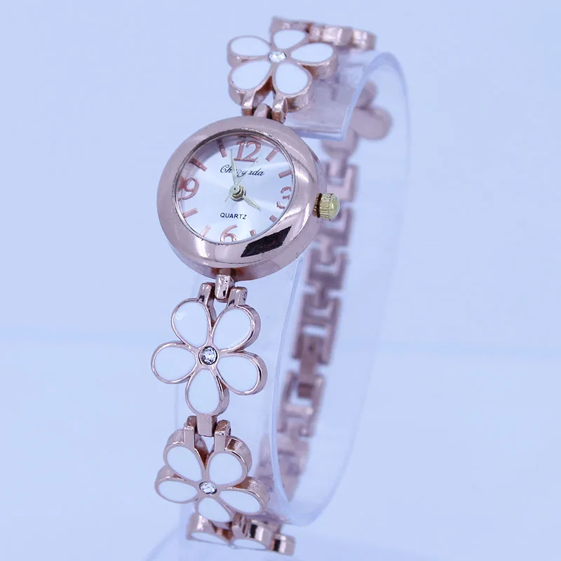 Женские кварцевые часы со стразами с белым циферблатом 10 шт./лот|wristwatch|wristwatch