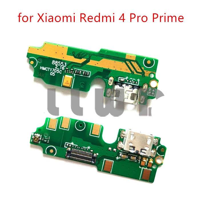 Шлейф для зарядного порта USB Xiaomi Redmi 4/Redmi4 Pro Prime гибкий кабель с разъемом микро док