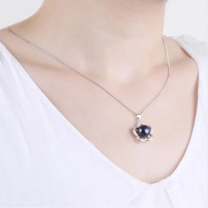 [XF800] набор украшений из натурального жемчуга ожерелье с подвеской пресноводного