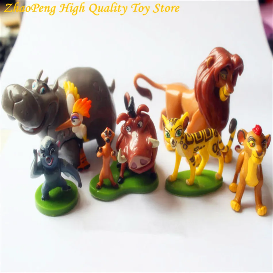 Фигурка короля Лев Симба Нала Тимон Модель ПВХ Фигурки Классические игрушки
