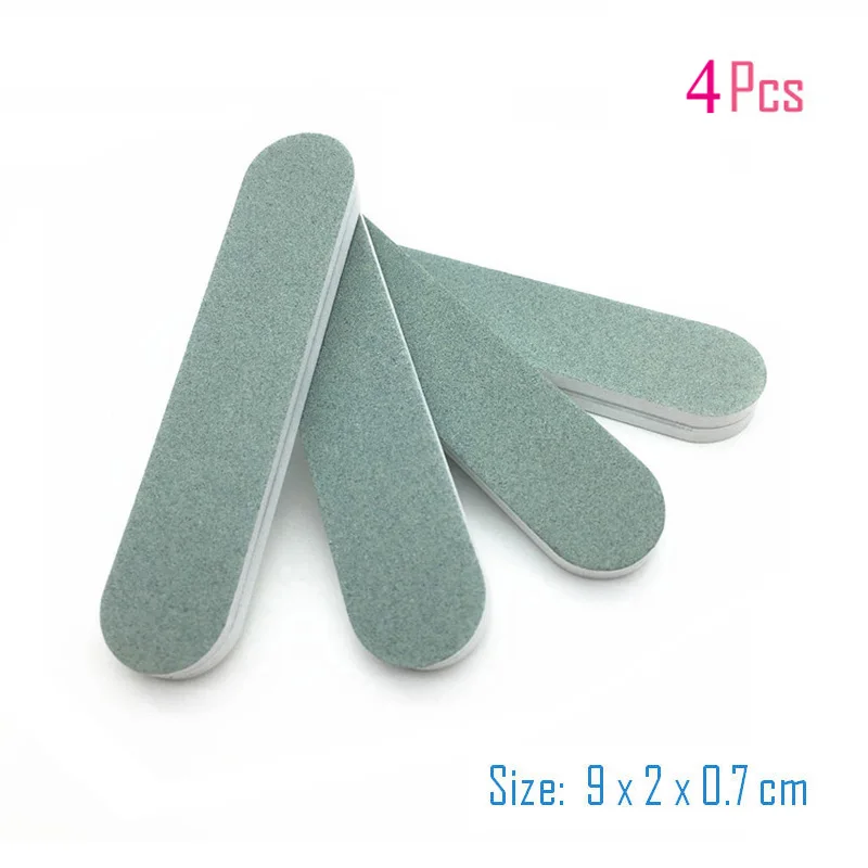 4Pc BBT032 AddFavor 4 шт. мелкая губка для ногтей полировщик Маникюрный Инструмент пилочка для ногтей блок лак для ногтей пена наждачная бумага EVA пилка для ногтей полировщик - Цвет: 4Pc BBT032