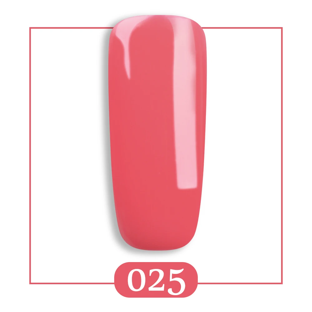 RS ногтей 15 мл vernis Полупостоянный 308 цветов УФ гель лак для ногтей смола Светодиодная лампа маникюр esmalte permanente гель лак(1 - Цвет: 025