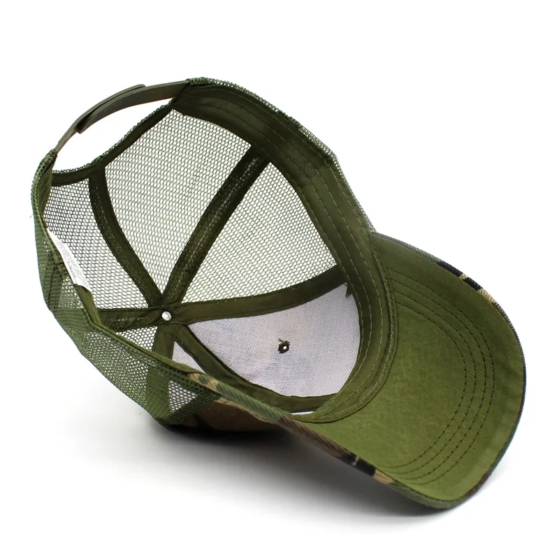 Ditвозможные камуфляжные сетки патч Snapback шляпы для мужчин летние уличные