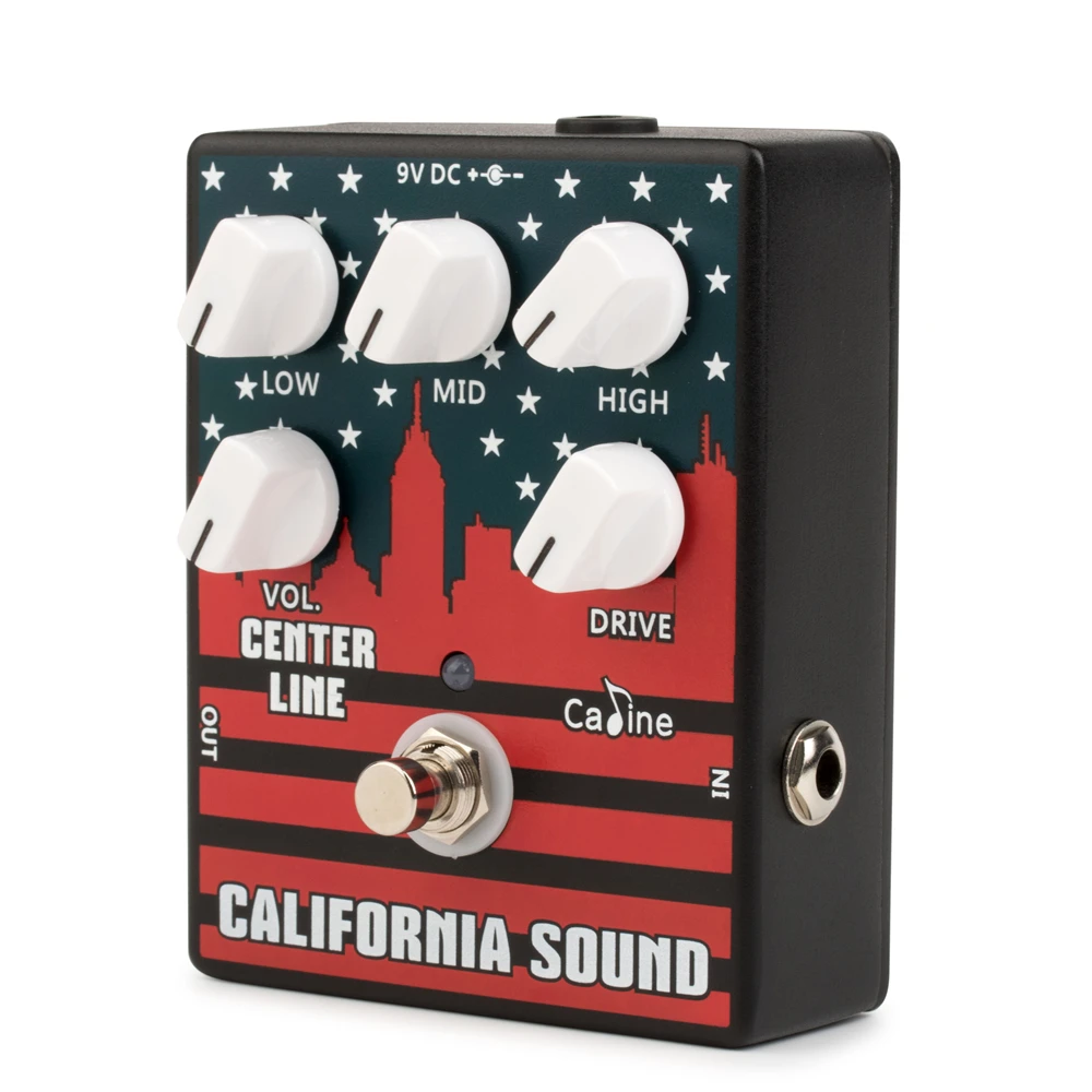 Новая Caline CP-57 педаль для гитары звуковой Калифорнии высококачественный