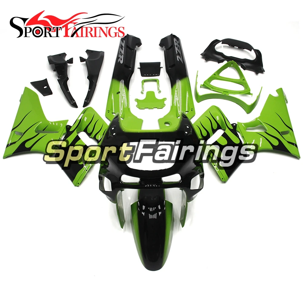 Обтекатели мотоциклов для Kawasaki ZZR400 ZZR 400 года 93 97 1993 1994 1995 1996 1997 ABS Комплект заливки
