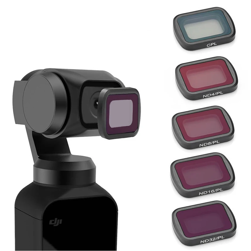 Карманная линза osmo ND4 ND8 ND16 ND32 CPL фильтр для карманной камеры DJI аксессуары ручного