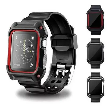 Высокого качества чехол для iwatch ремешок ТПУ мягкий Apple Watch 42mm/Series 1 38mm/2/3