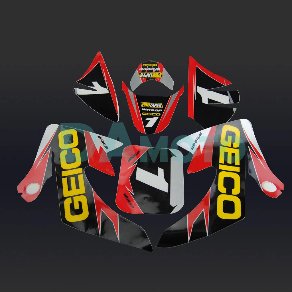 Набор графических наклеек для CRF50 2004-2016 SDG SSR 107 110 125 | Автомобили и мотоциклы