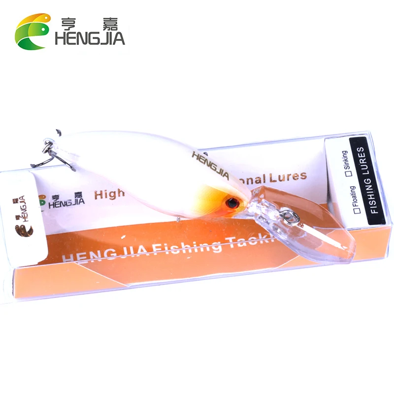 HENGJIA 1 шт. плавающие глубоководные приманки для дайвинга 3 метра рыбалки Siwmbait 105 мм