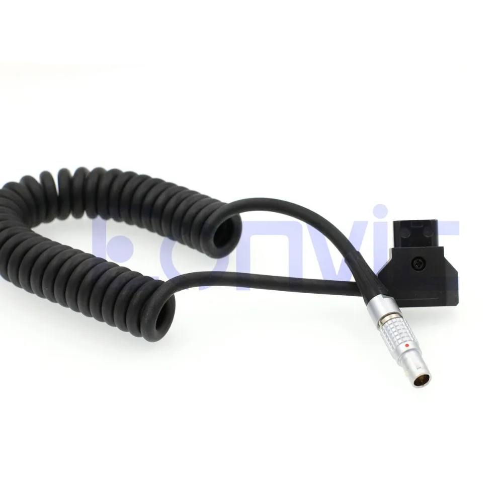 Dtap к 2pin Bartech / Heden Redrock Movi адаптер питания спиральный кабель (Pin 01 POS)|power cable 2pin|cable