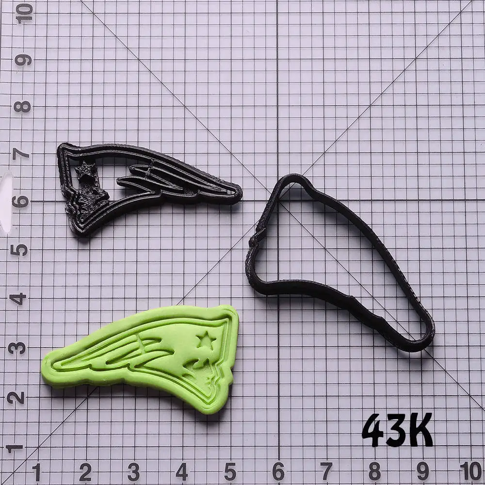 Профессиональный Американский Футбол Логотип Команды печенья набор из