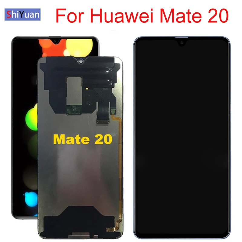 ЖК дисплей 6 53 дюйма для Huawei Mate 20 сенсорный экран дигитайзер в сборе ремонт Mate20 HMA