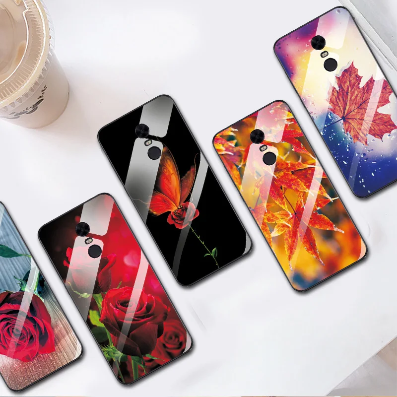Чехол для Xiaomi Redmi 5 Plus большая красная роза чехол ТПУ задняя крышка оболочка