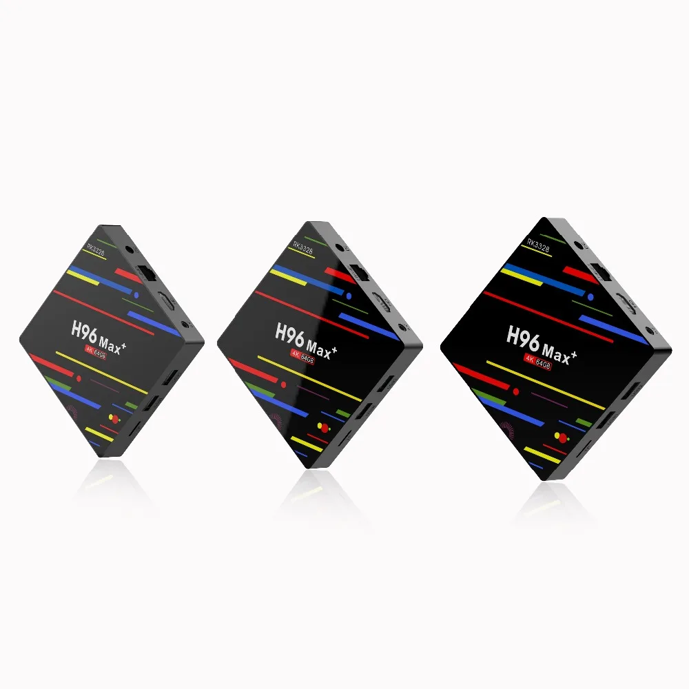H96 MAX + 4 K ТВ приставка android 8 1 Смарт RK3328 Quad-Core Гб Оперативная память 64 Встроенная 2 4G