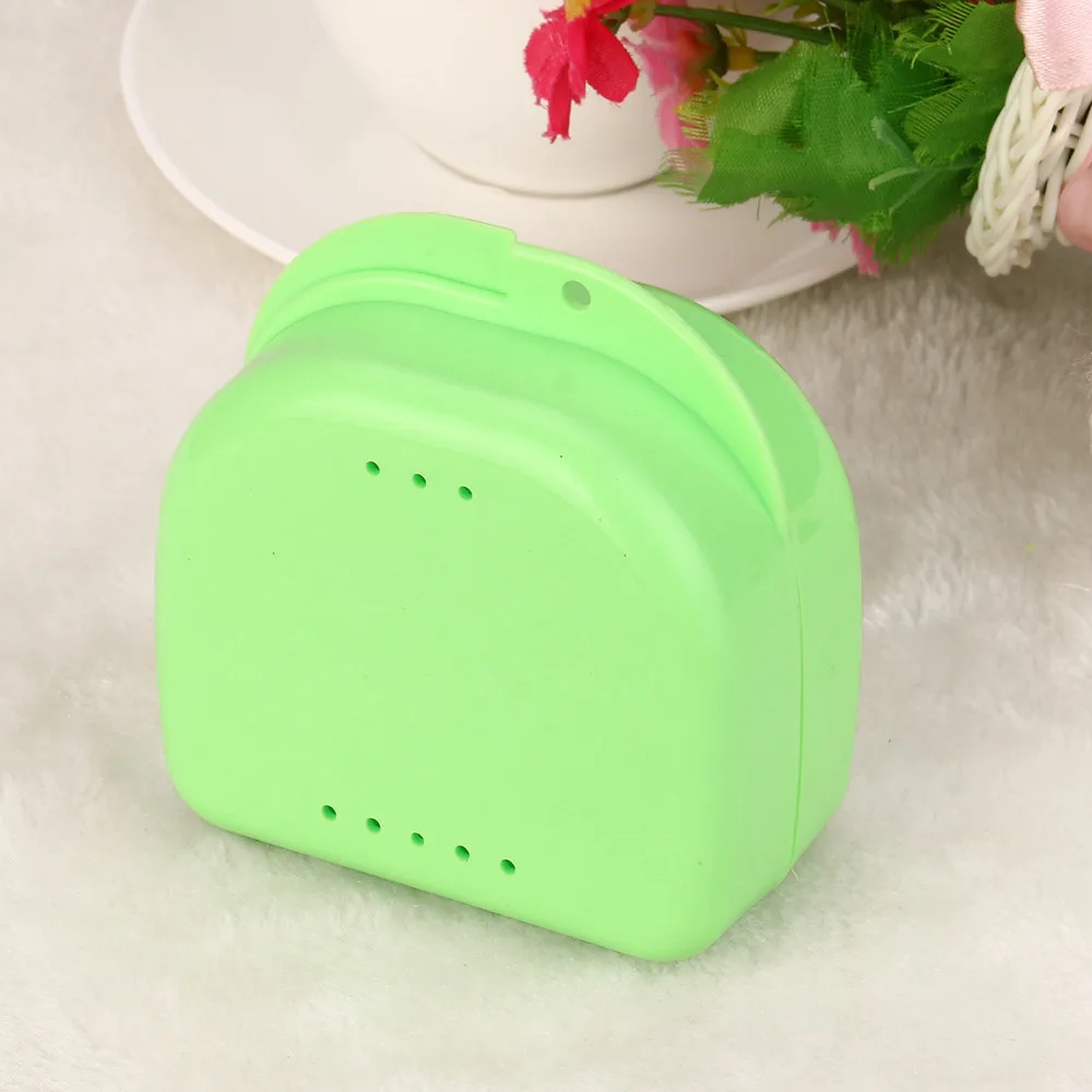 

Plastic denture box Denture Bath Appliance False Teeth Box Storage Case Rinsing Basket25