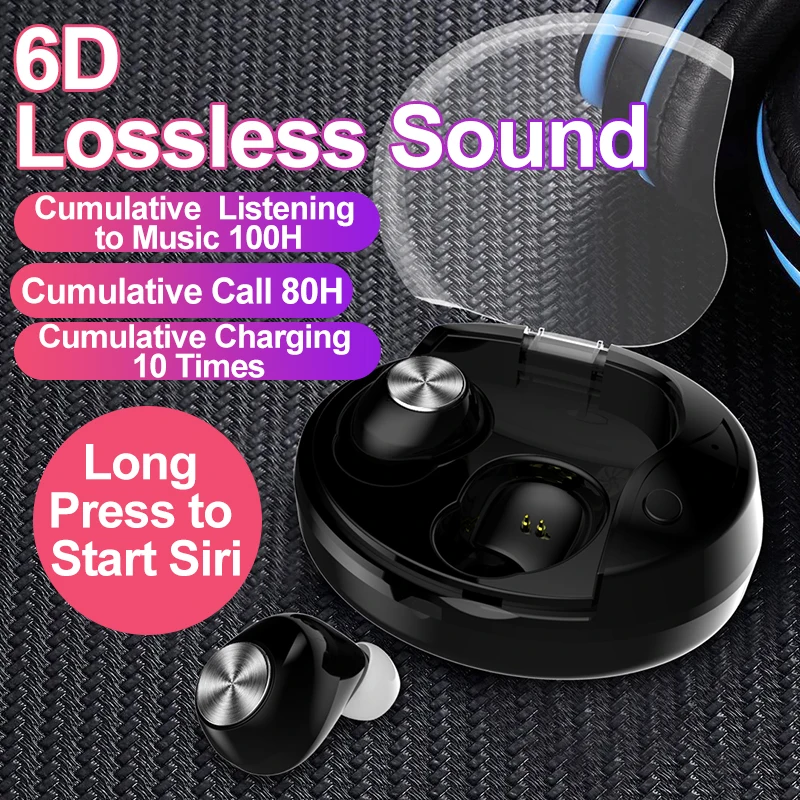 X28 Bluetooth 5 0 наушники стерео 3D музыка беспроводной с микрофоном IPX5
