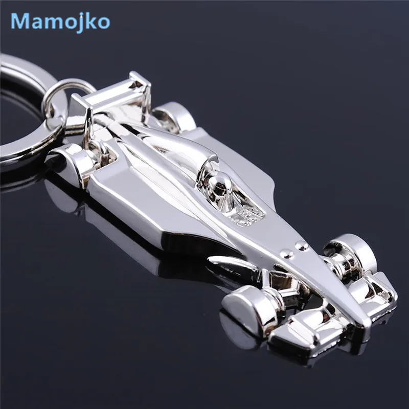 Mamojko Creative Racing Car Key Chain Fashion Bag Buckle Key Holder Charm HandBag Pendant Key Ring For Man Women Gifts