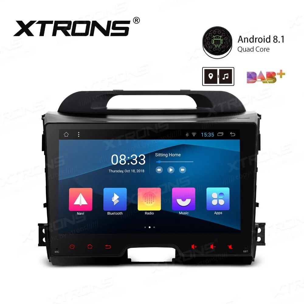 XTRONS 9 ''дюймовый Android 8 1 автомобиль радио плеер не GPS навигации для Kia Sportage серии 3