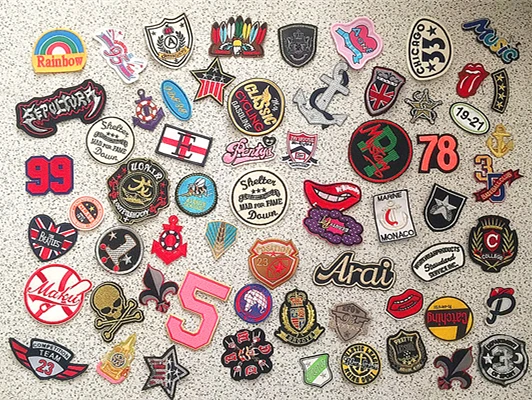 50 шт./лот модные мотивы тканевые нашивки для одежды вышитые аппликация