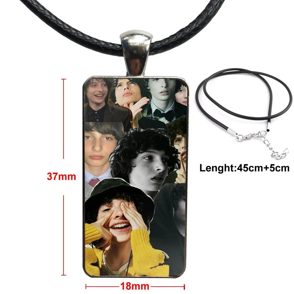 Ожерелье Finn Wolfhard для женщин и девочек ожерелье с покрытием из нержавеющей стали