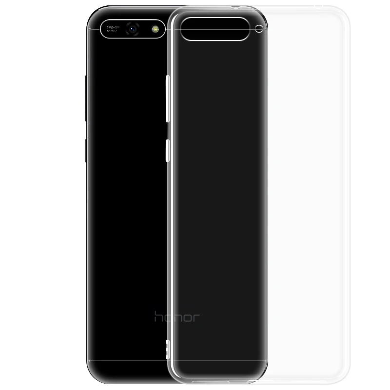 Ультратонкий Прозрачный устойчивый к царапинам чехол для Huawei Y6 2018/Honor 7A/Honor 7A
