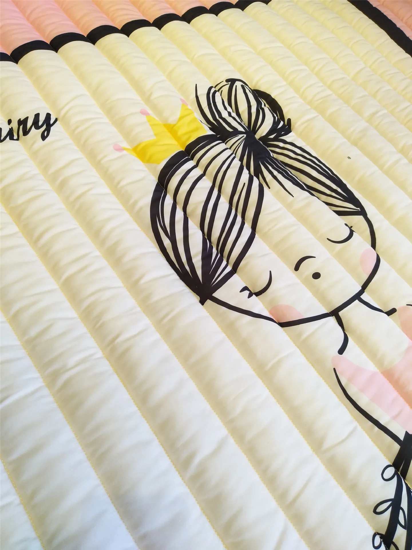 Мультяшный Детский ковер игровой коврик розовый милый японский с татами для