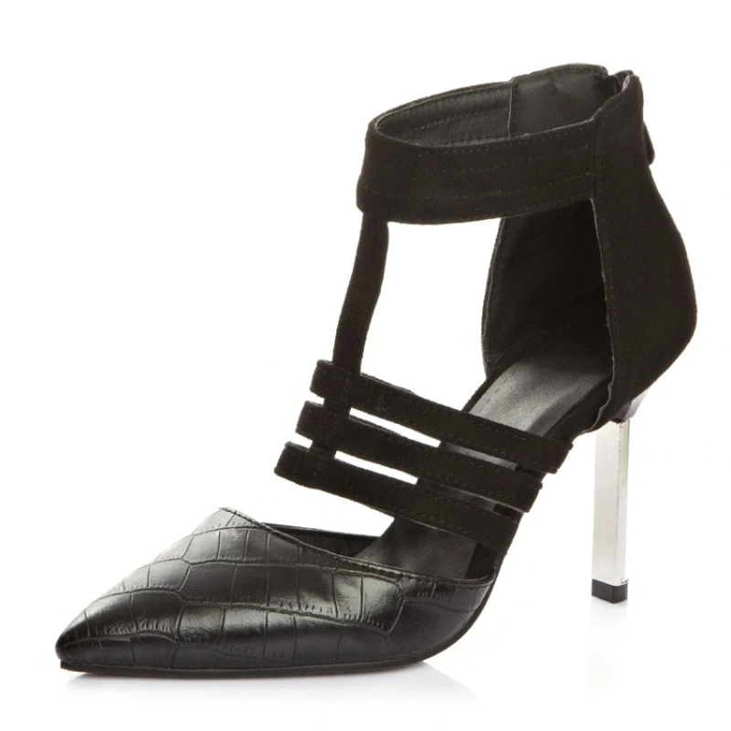 Zapatos Mujer туфли на высоком каблуке шпильке леопардовой расцветки сезон весна лето