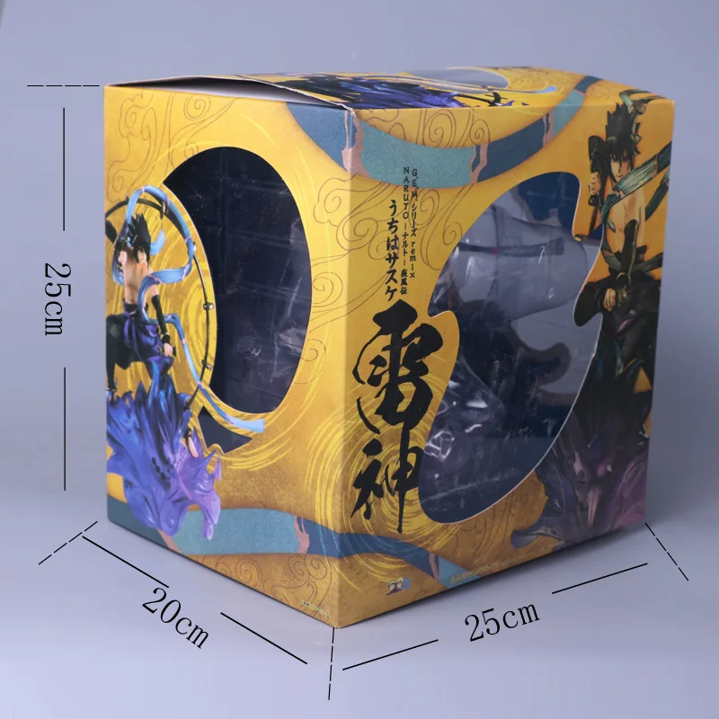 2018 Новый Наруто ПВХ фигурку 18 см Uzumaki Uchiha Sasuke модель игрушки коллекция подарок