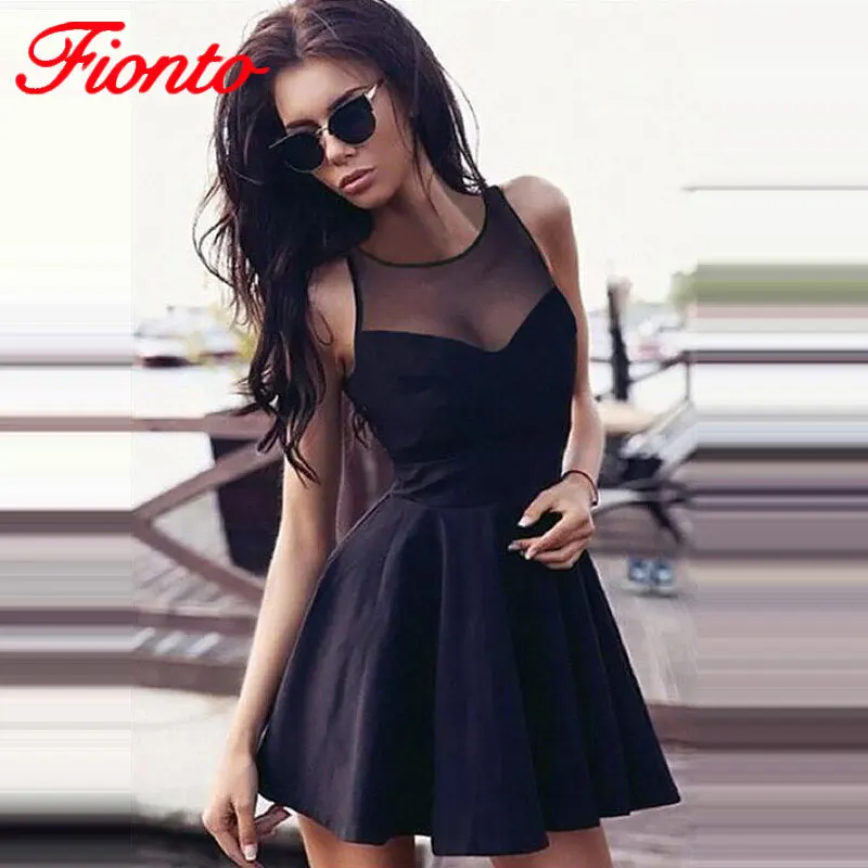 1 шт. летнее платье 2018 сексуальное повседневное женское без рукавов мягкое