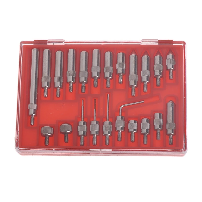 

22Pcs Steel Dial Indicator Point Set 4-48 Thread Tip For Dial & Test Indicators
