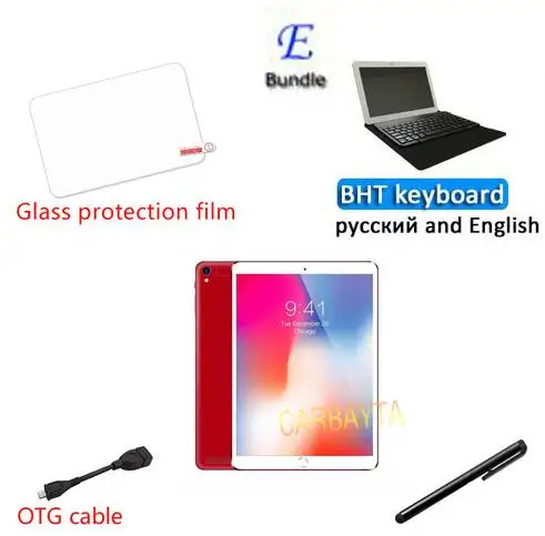 10,1 дюймов, 4G LTE FDD, телефон, планшет, ПК, 10 ядер, ram, 4 Гб rom, 64 ГБ, 1920*1200, ips, две sim-карты, планшеты, шт - Комплект: E